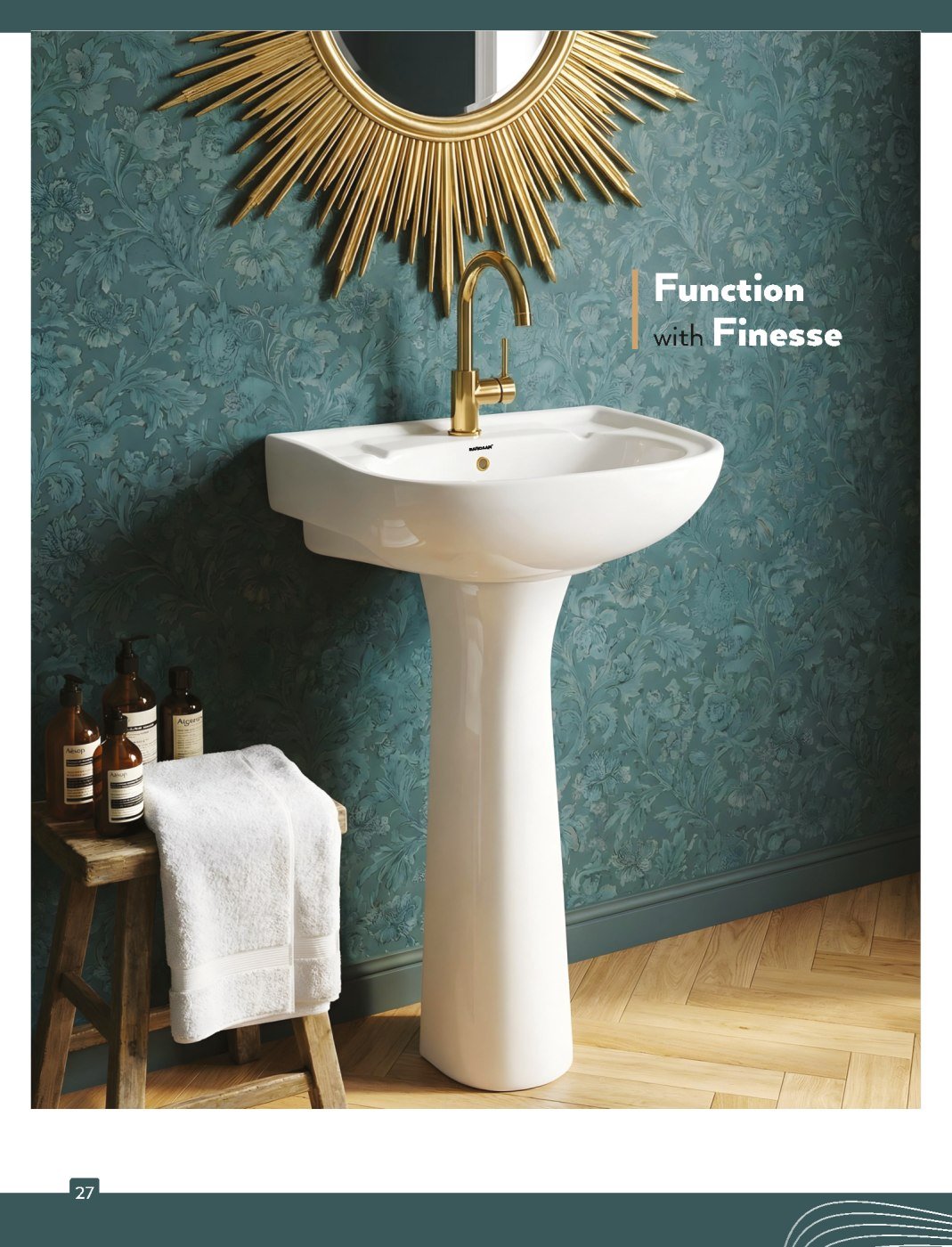 Integrated Wallhung Basin