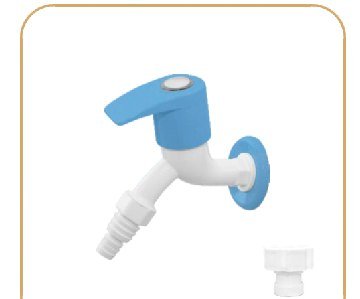 Nozzle Bib Cock With Flange